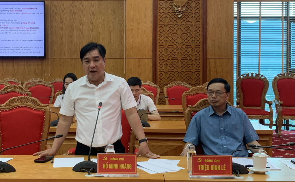 Họp Ban Chỉ đạo Dự án đường bộ cao tốc Đồng Đăng (Lạng Sơn) - Trà Lĩnh (Cao Bằng).