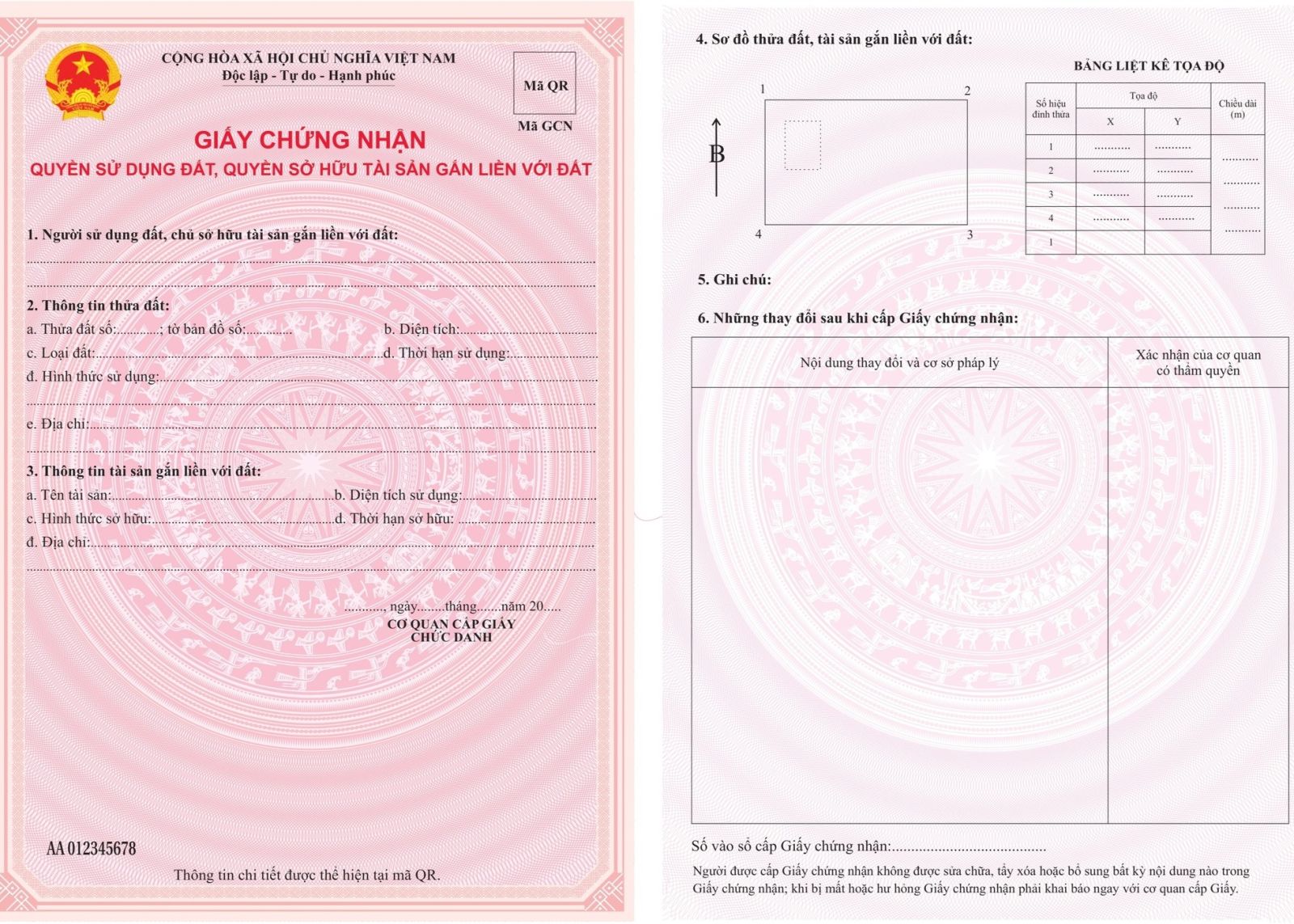 SỔ ĐỎ MẪU MỚI CHO PHÉP NHIỀU NGƯỜI CÙNG ĐỨNG TÊN - BƯỚC TIẾN LỚN TRONG QUẢN LÝ VÀ BẢO VỆ QUYỀN SỞ HỮU ĐẤT ĐAI